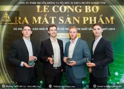 TỔ CHỨC LỄ RA MẮT SẢN PHẨM MỚI