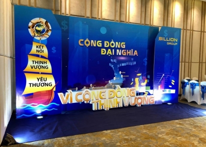 Dịch Vụ Thi Công Backdrop Sự Kiện Chuyên Nghiệp